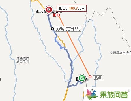 麗江到香格里拉180.5公里，麗江到香格里拉汽車需要3小時30分鐘