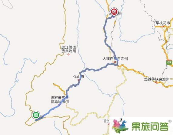 瑞麗到麗江有多少公里？從瑞麗自駕車到麗江怎么坐車?
