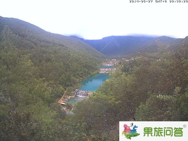 玉龍雪山藍(lán)月谷動態(tài)圖片